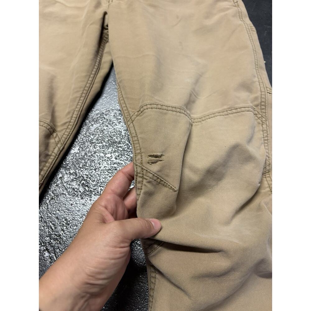 Carhartt Men’s Relaxed Fit Full Swing Pants 34x36 Lot 2 Brown & Gray Workwear - Picture 7 of 16